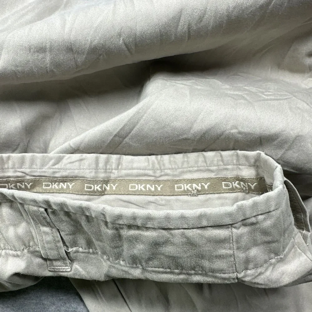 DKNY Mens Beige Chino Slim Straight Leg Super Soft Cotton Blend Size‎ 34x34